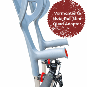 Quad Mobi-Roll Set Unterarmgehstützen mit Halterungen