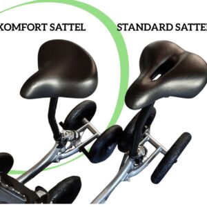 Umbau Komfortsattel mit Stange & Montageschlüssel